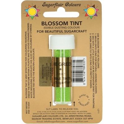 Cakesupplies Prachová farba Lime Green Limetkovo zelená 7 ml