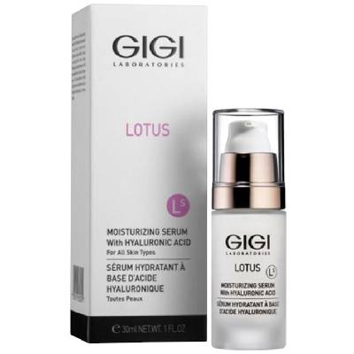 GIGI Lotus Овлажняващ серум за лице с хиалуронова киселина, 30 ml