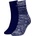 Tommy Hilfiger Чорапи Tommy Hilfiger Embroidered Trainer Socks 2-Pack - Navy
