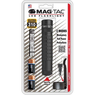 Maglite Фенер Maglite Mag-Tac - LED, CR123, черен (SG2LRE6L)