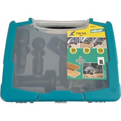 WOLFCRAFT - Set nástrojů pro opracování dřeva úhlovou bruskou WOLFCRAFT 4400000