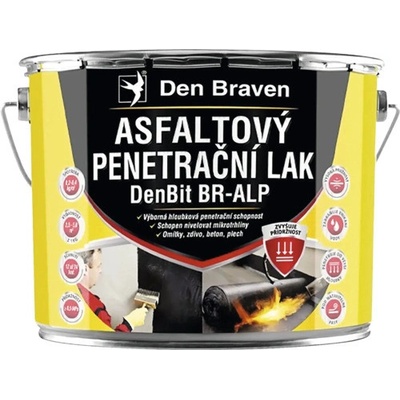 Asfaltový penetračný lak DEN BRAVEN DenBit BR-ALP 4,5 kg