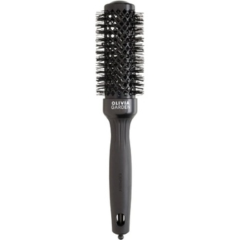 Olivia Garden Expert Blowout Shine Round Brush Black 35 mm
