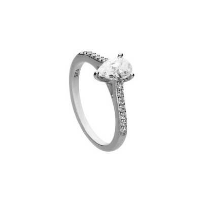 Diamonfire stříbrný prsten R3781