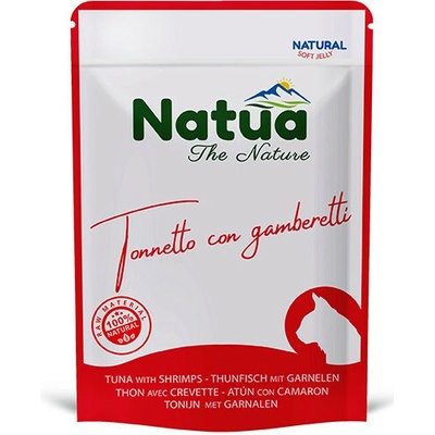 Natua Cat Adult Filety z tuniaka a krevety 70 g