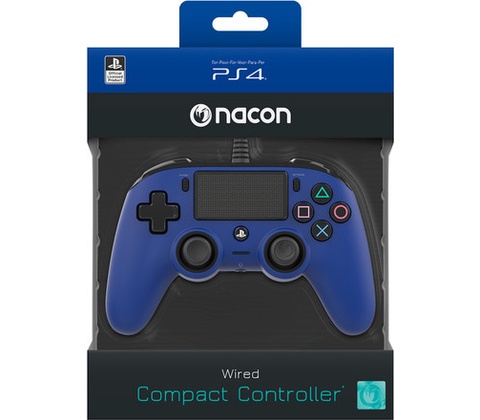 Nacon Wired Compact Controller PS4 PS4OFCPADBLUE