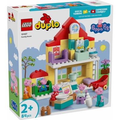 LEGO® DUPLO 10467 Prasiatko Peppa Rodinný dom