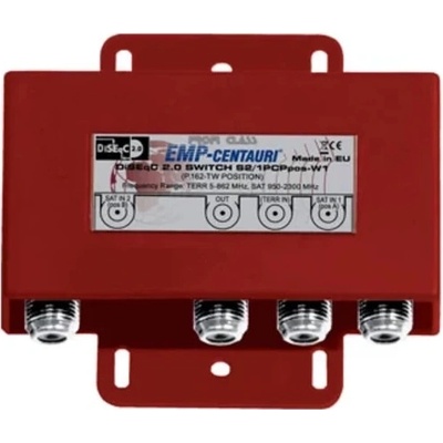 EMP-Centauri DiSEqC prepínač EMP P.162-TW 2/1 position PCPpos-W1