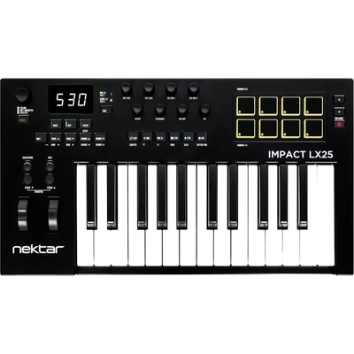 Nektar Impact LX25 mk3 Black Миди клавиатура (LX25 MK3)
