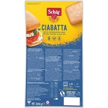 Schär Ciabatta žemle bezgluténové predpečené 4x50 g