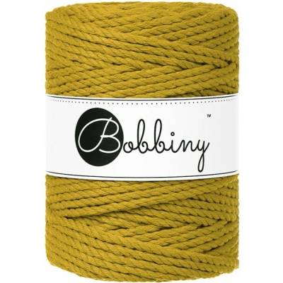 Bobbiny Macrame ropes 3PLY - 5mm Bobbiny - Macrame ropes 3PLY - 5mm: Spicy yellow