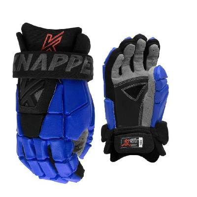 Knapper Hokejbalové rukavice Knapper AK5 SR, Senior, modrá, 13"