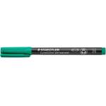 STAEDTLER Алкохолен маркер, OHP, 1 mm, STAEDTLER "Lumocolor 317 M", зелен 317-5 (317-5)