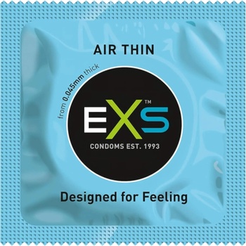 EXS Condoms Air Thin - ултратънки латексови презервативи (100 бр. )