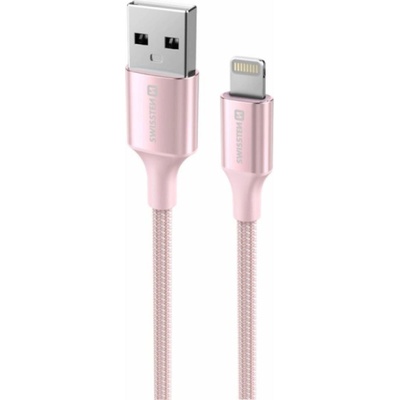 Swissten 71523309 USB / Lightning, 1,5m, černý