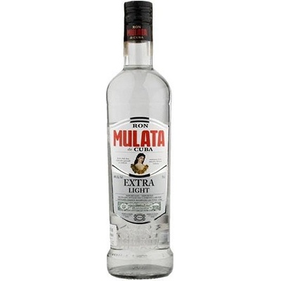 Ron Mulata De Cuba Extra Light 40% 0,7 l (holá láhev)