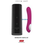 KIIROO Onyx+ и Pearl 2 - комплект за двойки мастурбатор и вибратор