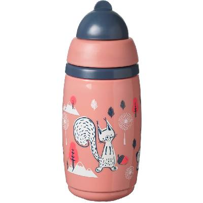 Неразливаща термочаша със сламка Tommee Tippee - Superstar, 266 ml, розова (TT.0224)