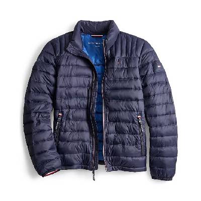Tommy Hilfiger zimní pánská bunda Quilted modrá XL