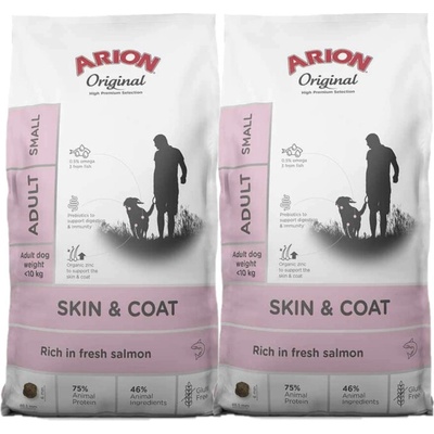 Arion Original Skin & Coat Adult Small 2 x 7 kg