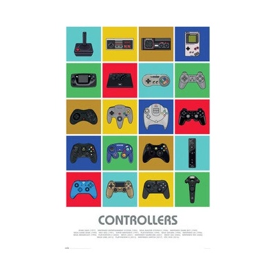 Plagát Controllers (61 x 91,5 cm) 150 g