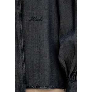 KARL LAGERFELD Дънкова блуза FLUID DENIM (B1W11025)