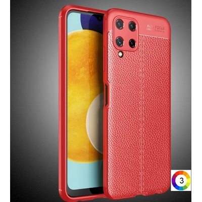 Samsung Galaxy A22 4G Удароустойчив Litchi Skin Калъф и Протектор