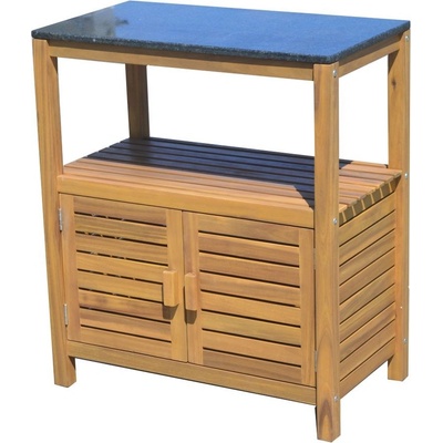 Sunfun Kuchyňský modul, 75 × 52 × 87 cm, dřevo z akácie