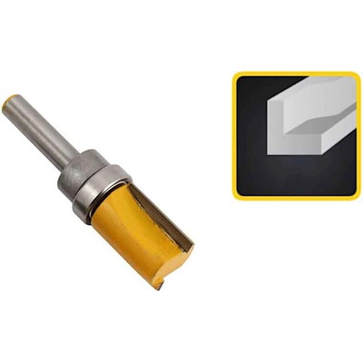 Stopková fréza drážkovacia na drevo, priemer 19 mm, výška 25 mm, stopka 8 mm, XL-TOOLS