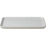 blomus 15 Х 21 см светло сива голяма чиния blomus от серия sablo