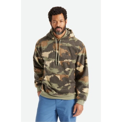Brixton Blanket Fleece Hood Brushed Camo
