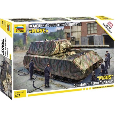 Zvezda German Super Heavy Tank Pz.Kpfw.VII Maus 1:72