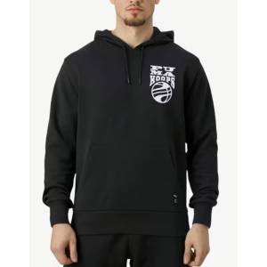 PUMA Hoops Hoodie Black - magazinko