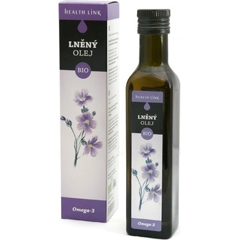 Health Link Ľanový olej panenský BIO 0,25 l