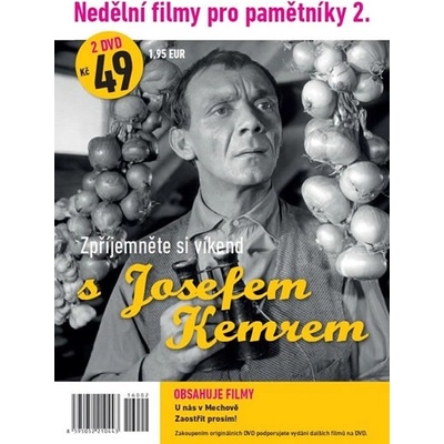 Nedělní filmy pro pamětníky 2. - Josef Kemr DVD