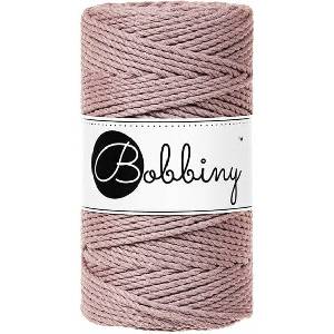 Bobbiny 3PLY Macramé Rope 3 mm 100 m Mauve юта (TS-E061)