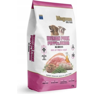 Magnum Puppy Junior Iberian Pork Bravčové 3 kg