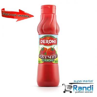 Кетчуп Класик 500гр. Дерони