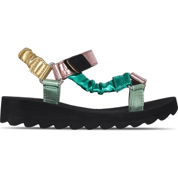 Be You Детски сандали Be You Studio Girls Metallic Trekker Sandal - Multi