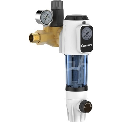 Canature mechanický samočistiaci predfilter 3/4" s regulátorom tlaku 3 m³/h