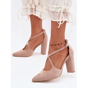 Step in style Дамски дебел ток модел 229736 Step in style
