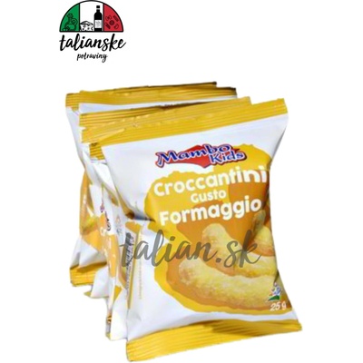 Croccantini syrové Mambo Kids 6 x 25 g