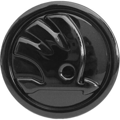 Znak ŠKODA 100mm černá lesklá