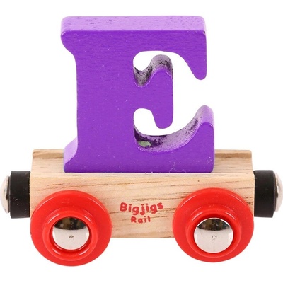 Bigjigs vagónek Písmeno E