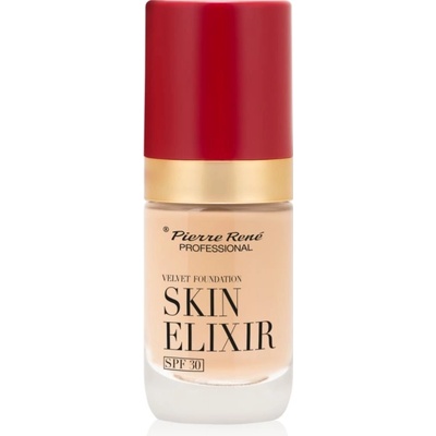 Pierre René Velvet Effect sametový make-up SPF 30 no. 01 Ivory Nude 25 ml