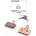Brake Authority Накладки за дискови спирачки Brake Authority BA4064R SHIMANO ROAD
