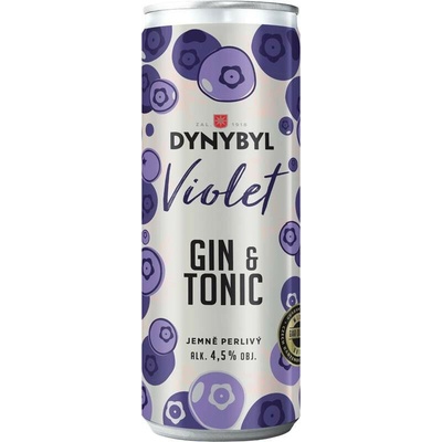 Dynybyl Gin&Tonic Violet 4,5% 0,25 l (plech)