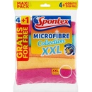 Handry a utierky na umývanie Spontex Microfibre Collection XXL viacúčelová utierka z mikrovlákna 36 x 38 cm 5 ks