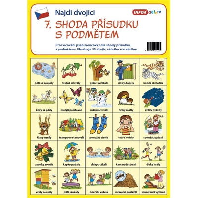 Najdi dvojici 7 Shoda podmětu s přísudkem