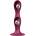 Satisfyer Силиконово дилдо с тежести Satisfyer Double Ball-R бордо